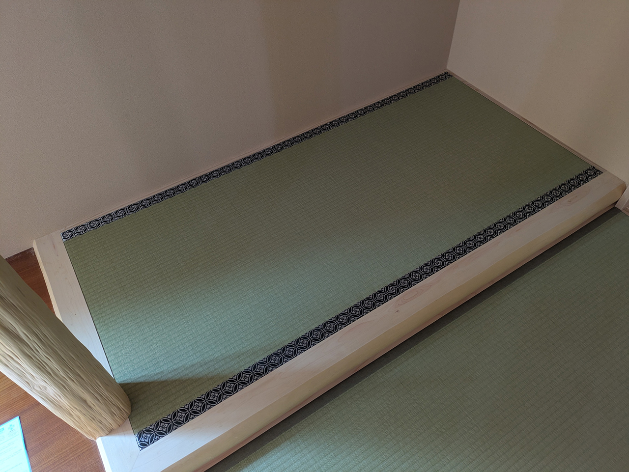 天然イ草「麻綿W畳表」　茶室　新畳
