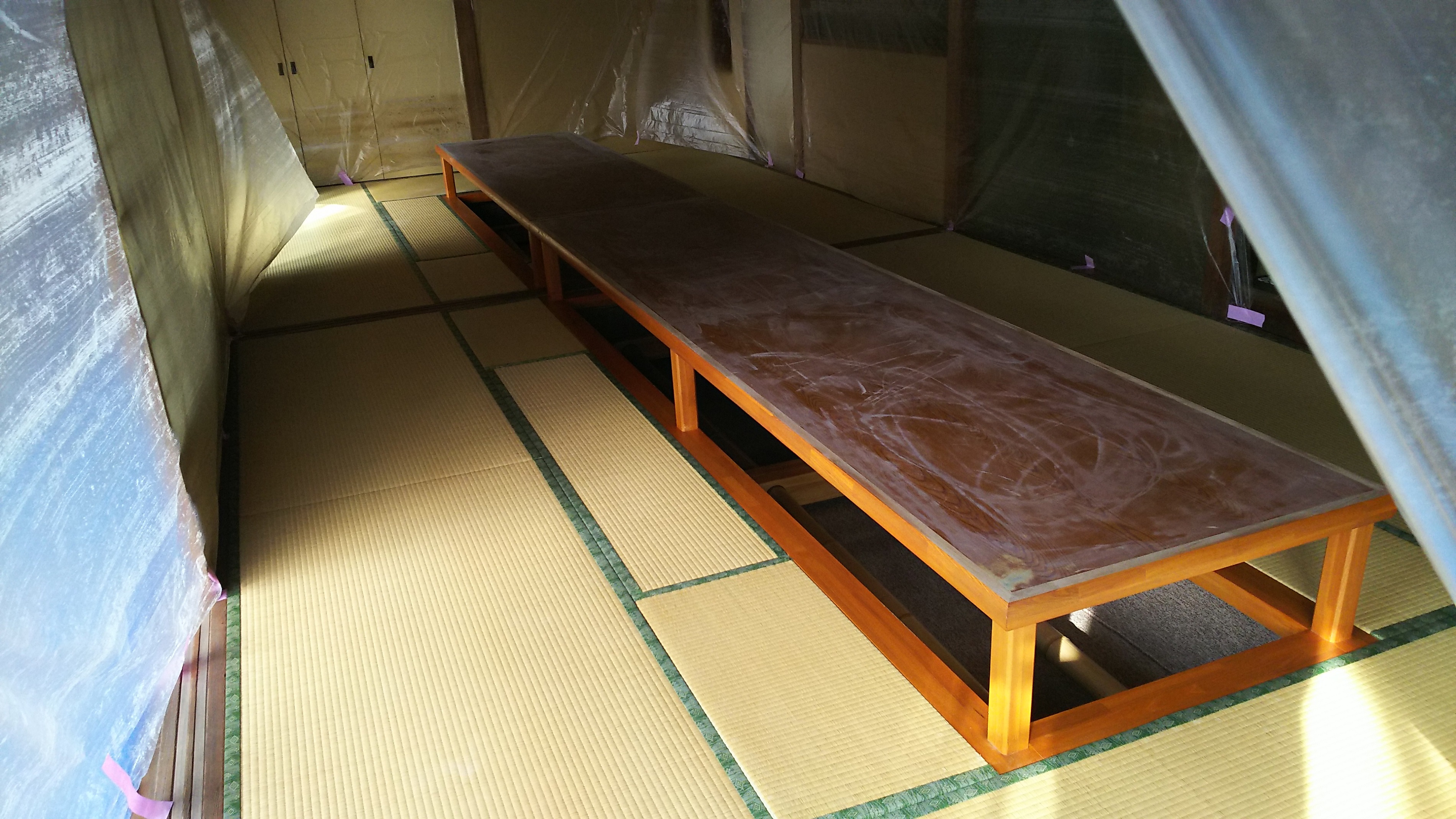 武蔵野荘　大広間　施工前