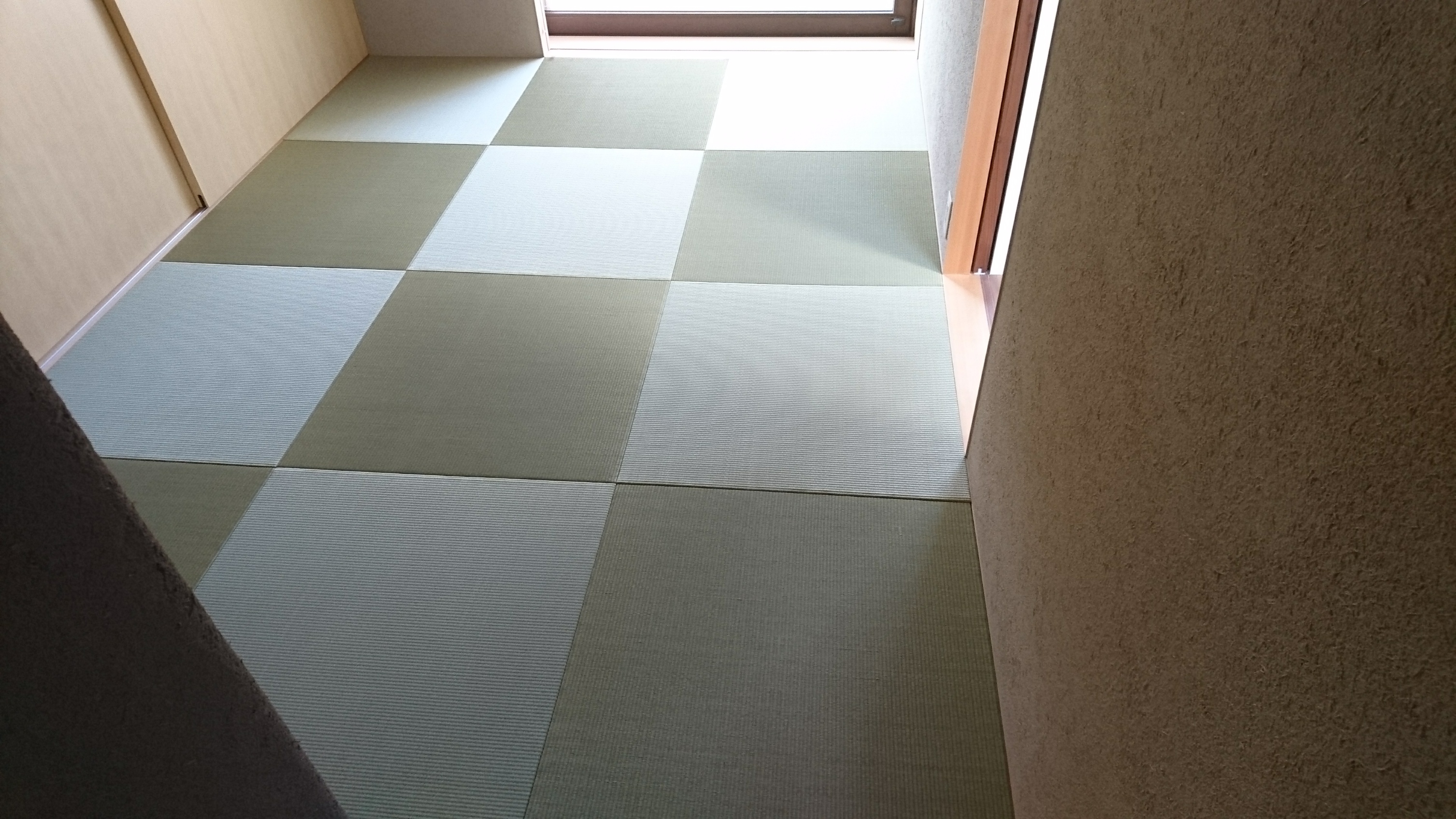 天然イ草表「目積」　縁無畳（琉球畳）